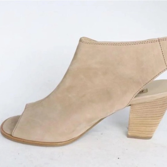 Paul Green open toe beige booties - Picture 2 of 9